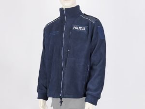 Granatowy polar policyjny z napisami - obrazek 2