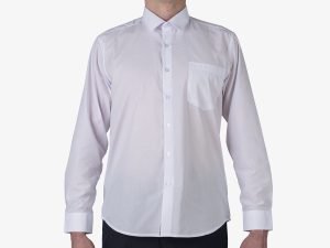 Elegancka biała koszula wyjściowa - obrazek 4