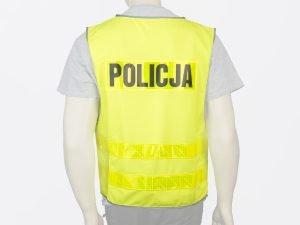Kamizelka odblaskowa policyjna siatkowana - obrazek 2