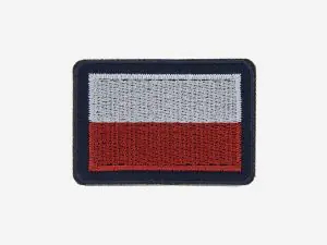Flaga Polska do nowego munduru galowego