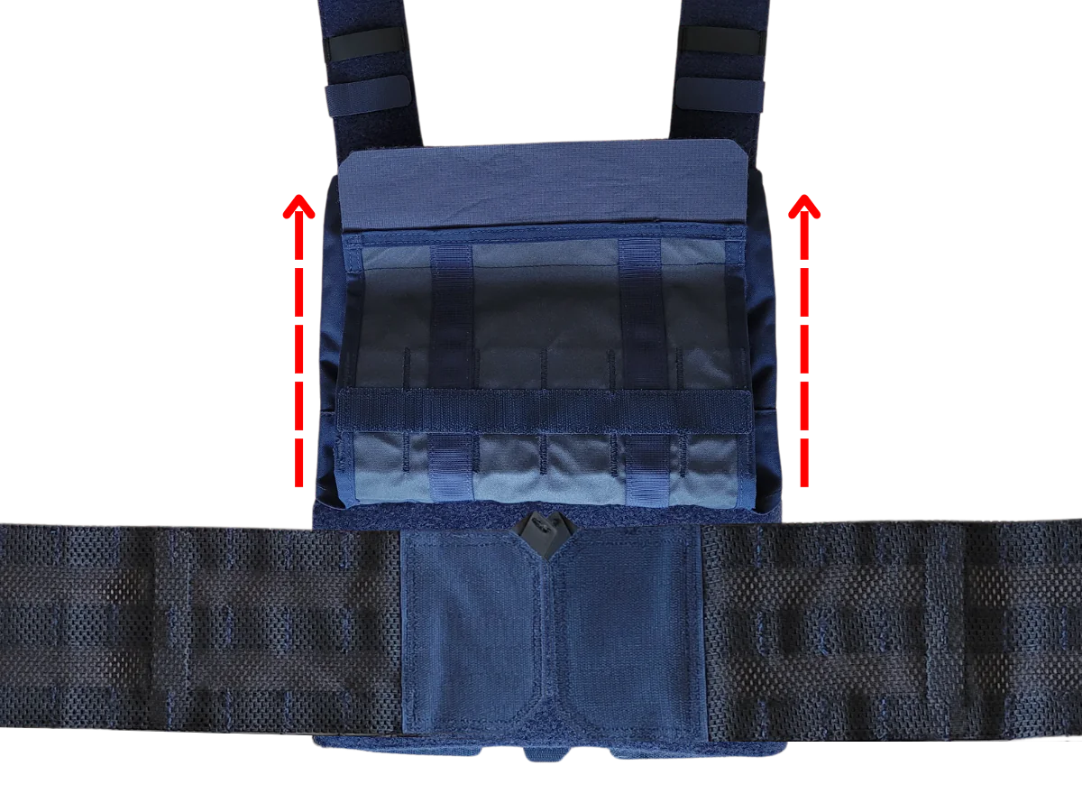 Kamizelka Helikon Guardian Law Enforcement Set - Sentinel Blue - obrazek 8
