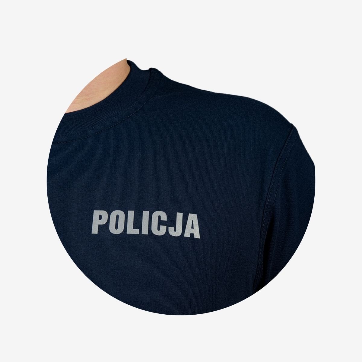 Koszulka T-shirt policyjny regulaminowy - obrazek 2