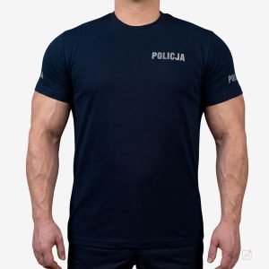 Koszulka T-shirt policyjny regulaminowy - obrazek 3