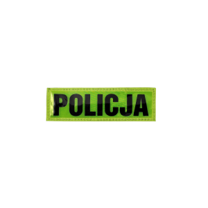 Komplet napisów pryzmatycznych POLICJA - obrazek 3