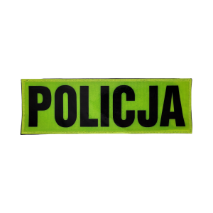 Komplet napisów pryzmatycznych POLICJA - obrazek 5