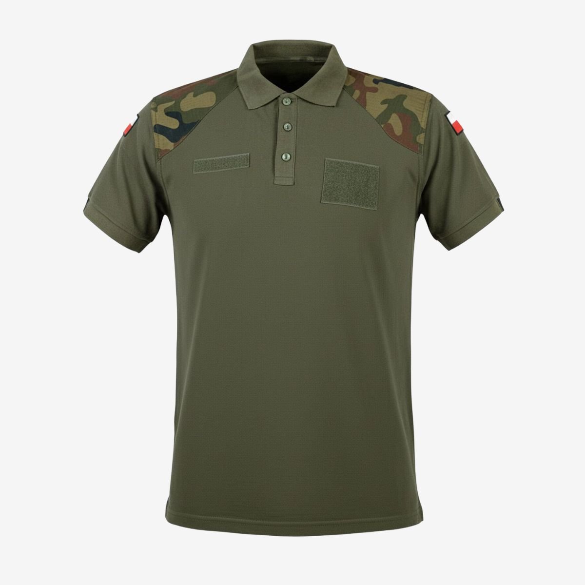 Koszulka Polo męska, kolor Khaki, Wojsko Polskie - obrazek 2