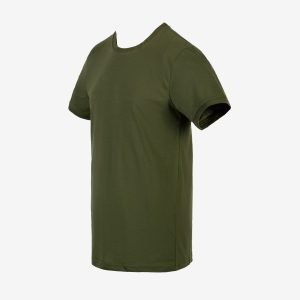 Koszulka T-shirt męska, kolor Khaki, Wojsko 100% bawełna - obrazek 2